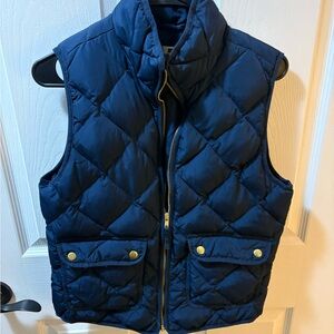 Woolrich Dark Blue Quilted Vest